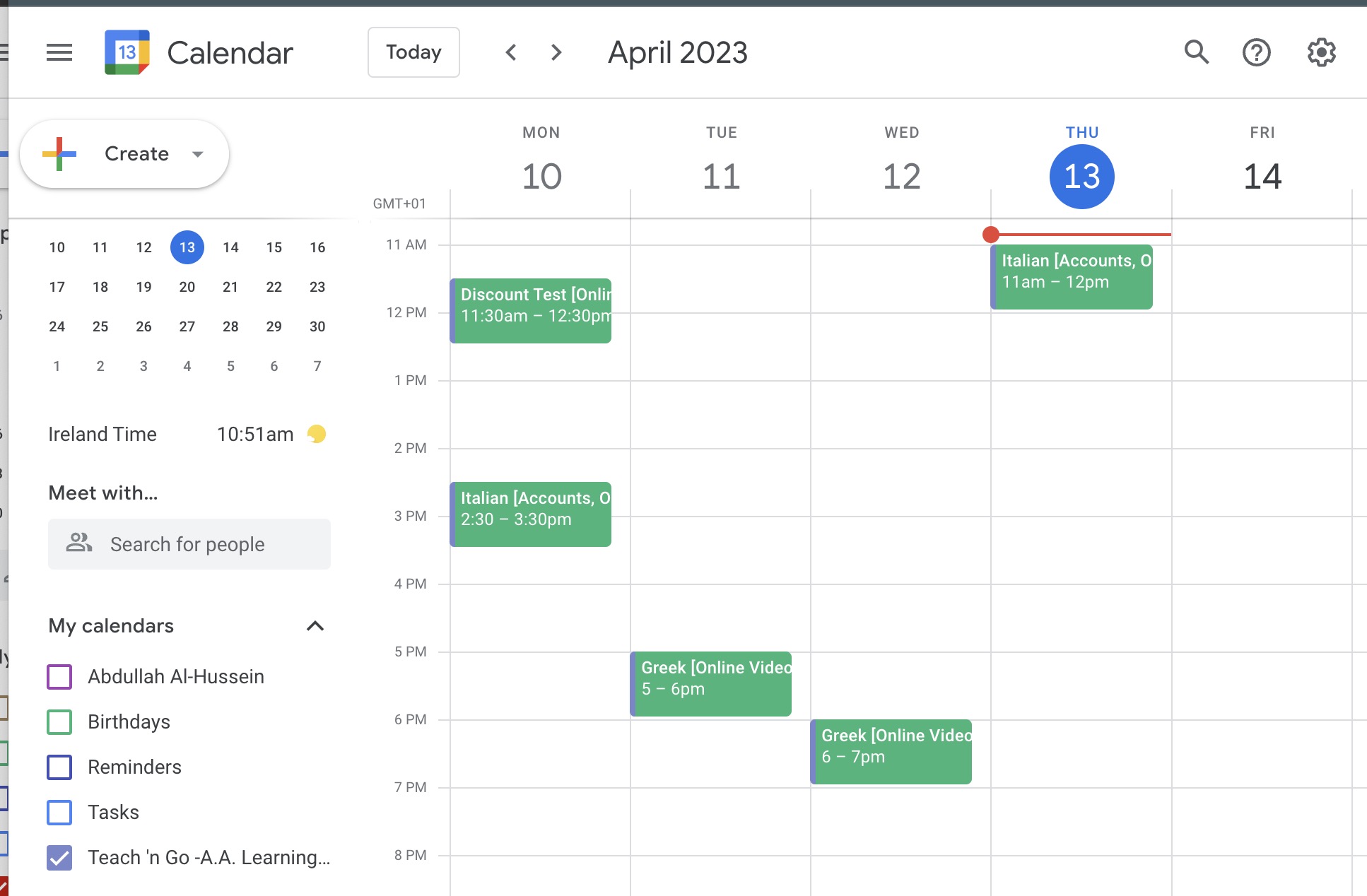 Google Calendar Integration